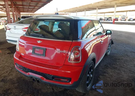 2012 Mini Cooper S z USA, uszkodzony, nr VIN WMWSV3C51CTY26942